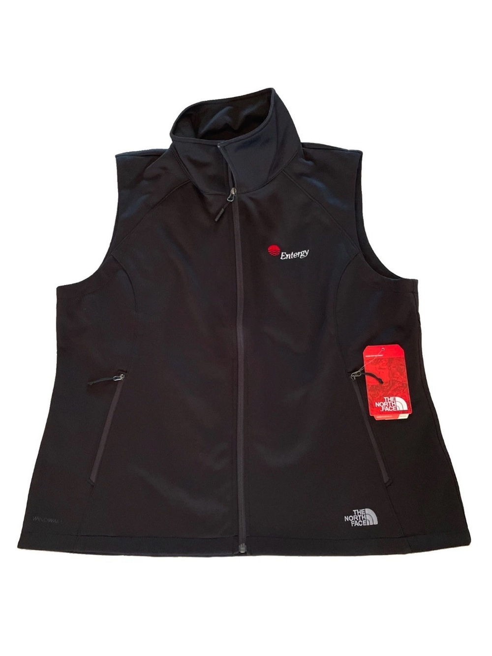 NWT *READ* The North Face Ridgeline Soft Shell Vest Women’s XXL Black Full Zip